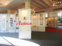 書(shū)畫攝影展闆出租，八棱柱展闆租賃