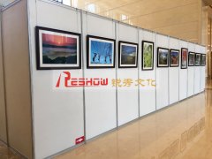 貴州出租展位展闆，貴陽八棱柱書(shū)畫挂畫展闆租